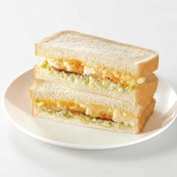 コールスローたまごサラダサンド
