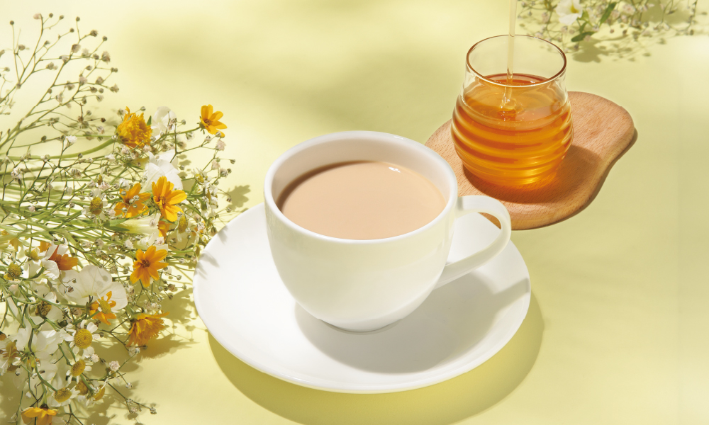 日本蜜蜂のはちみつミルク珈琲