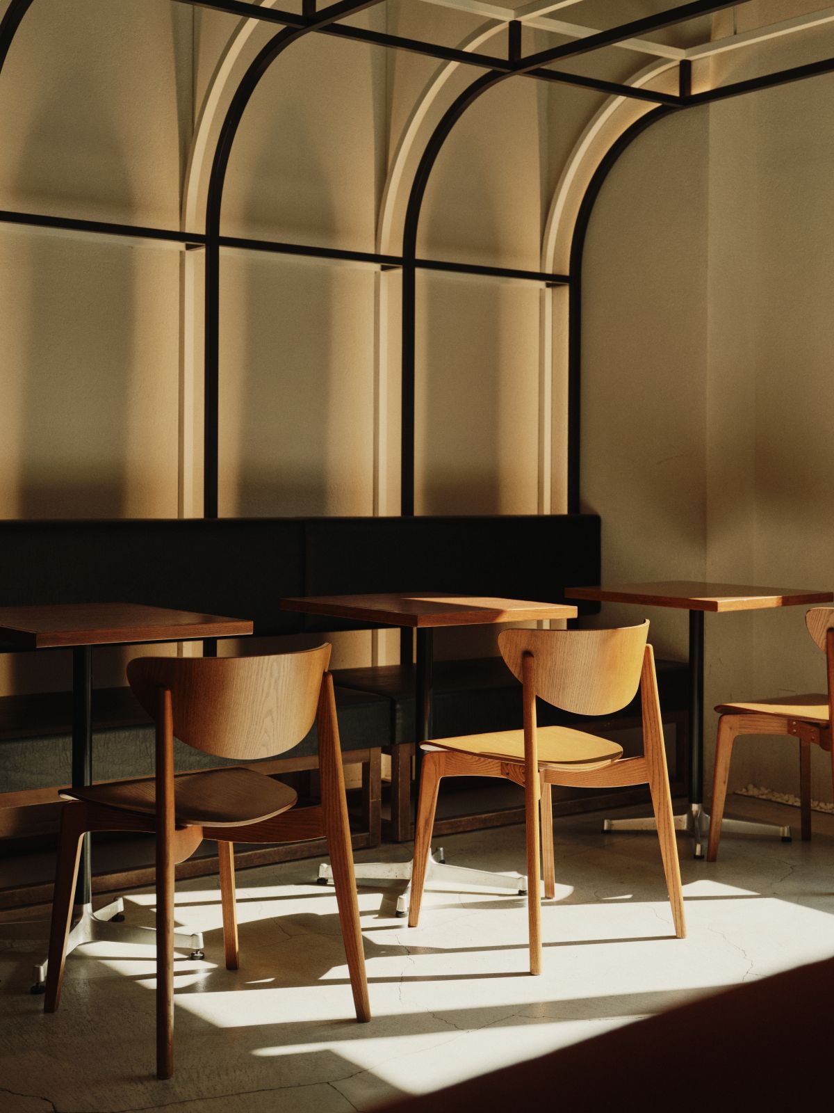 上島珈琲店の店内