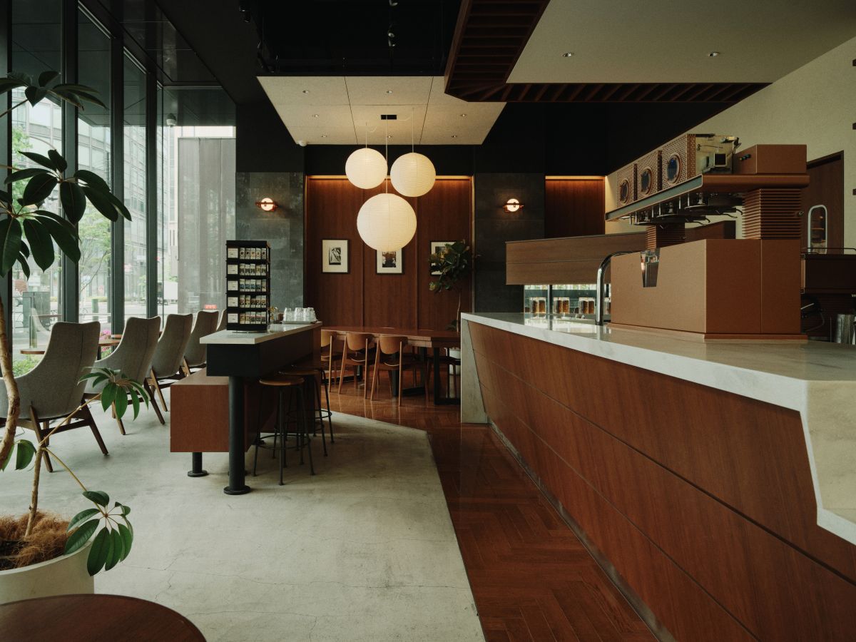 上島珈琲店の店内