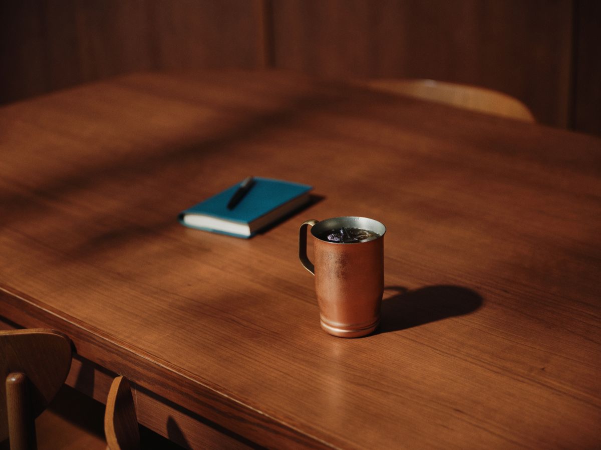 燕三条の銅マグ