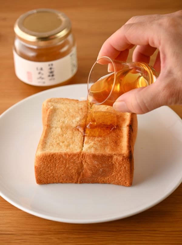 トーストにはちみつ